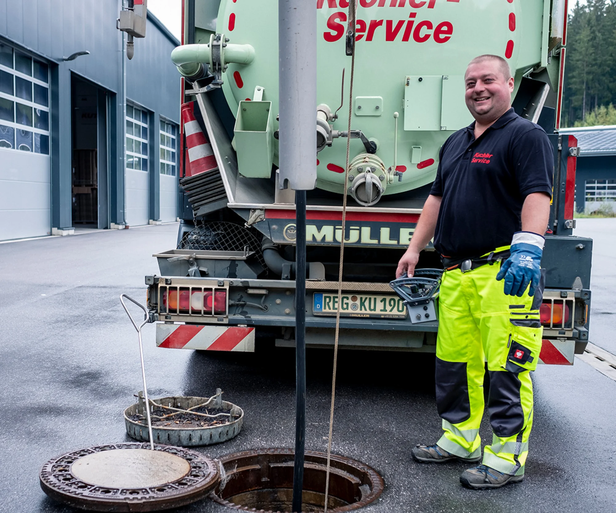 Rohrreinigung für Abfluss und WC in Bad Birnbach